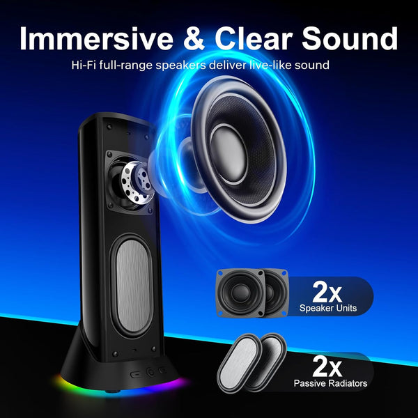 Nylavee RGB Sound Speakers