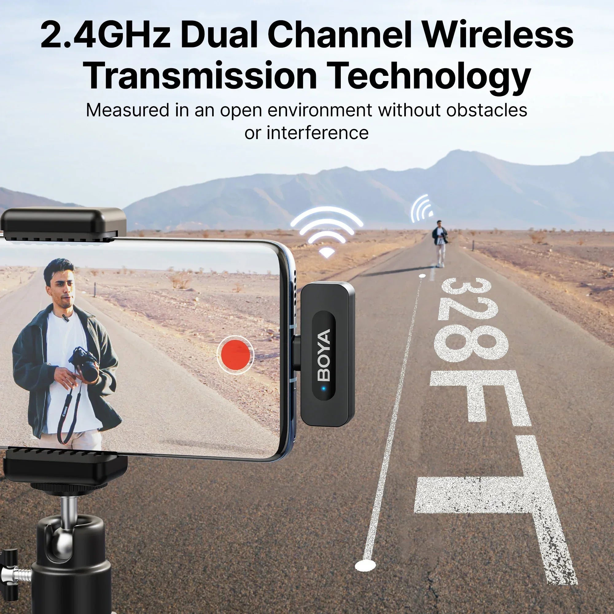 Crystal Clear Wireless Mic